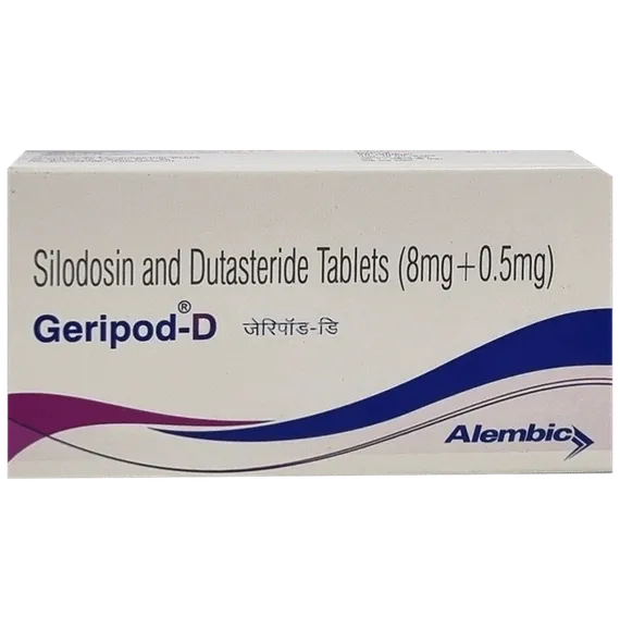 geripod d 8mg tablet 10's